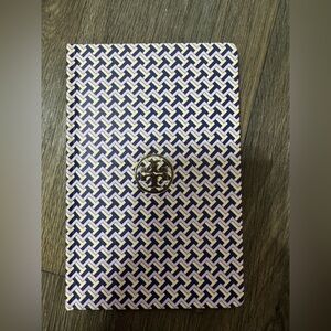 Tory Burch Pink and Blue Notebook